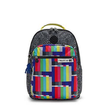 Kipling Seoul Large MTV 15" Backpack Laptoptassen Gekleurd | BE 1660WN